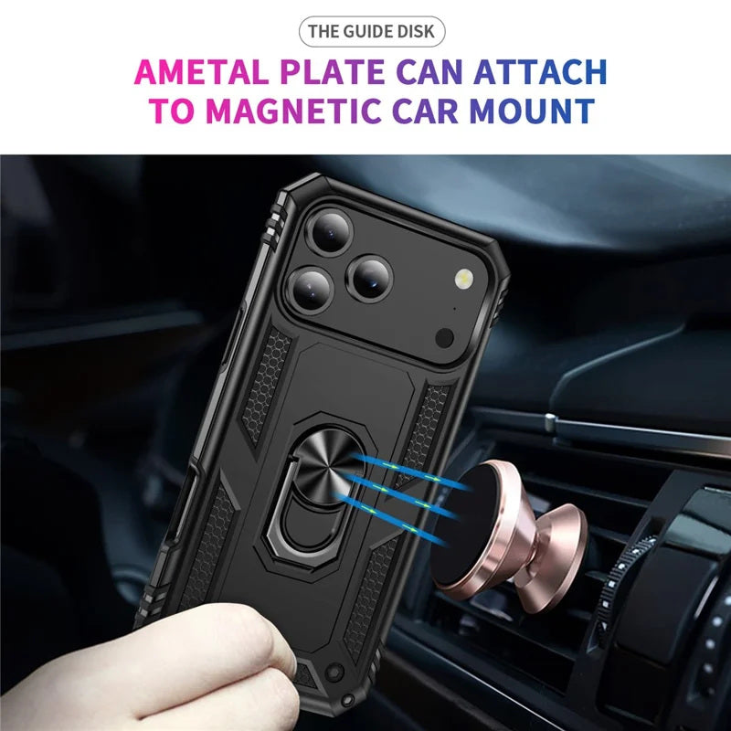 Coque hybride Ring pour iPhone 17 Pro Max