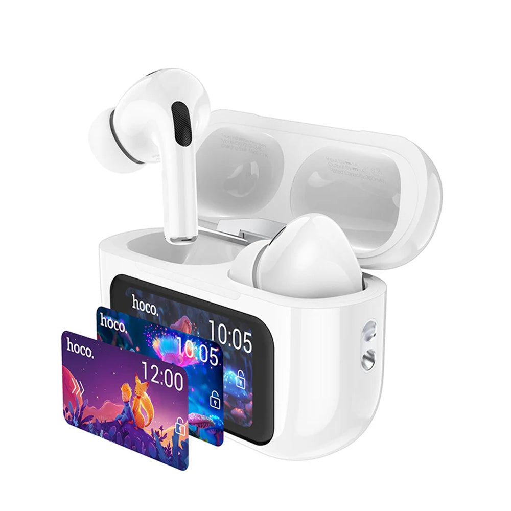 TWS True Wireless Stereo Bluetooth Earphones In-Ear Earbuds with Noise Reduction & HD Display