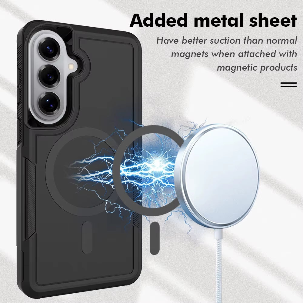 Slim Hybrid Magnetic MagSafe Case for Samsung Galaxy S25 FE