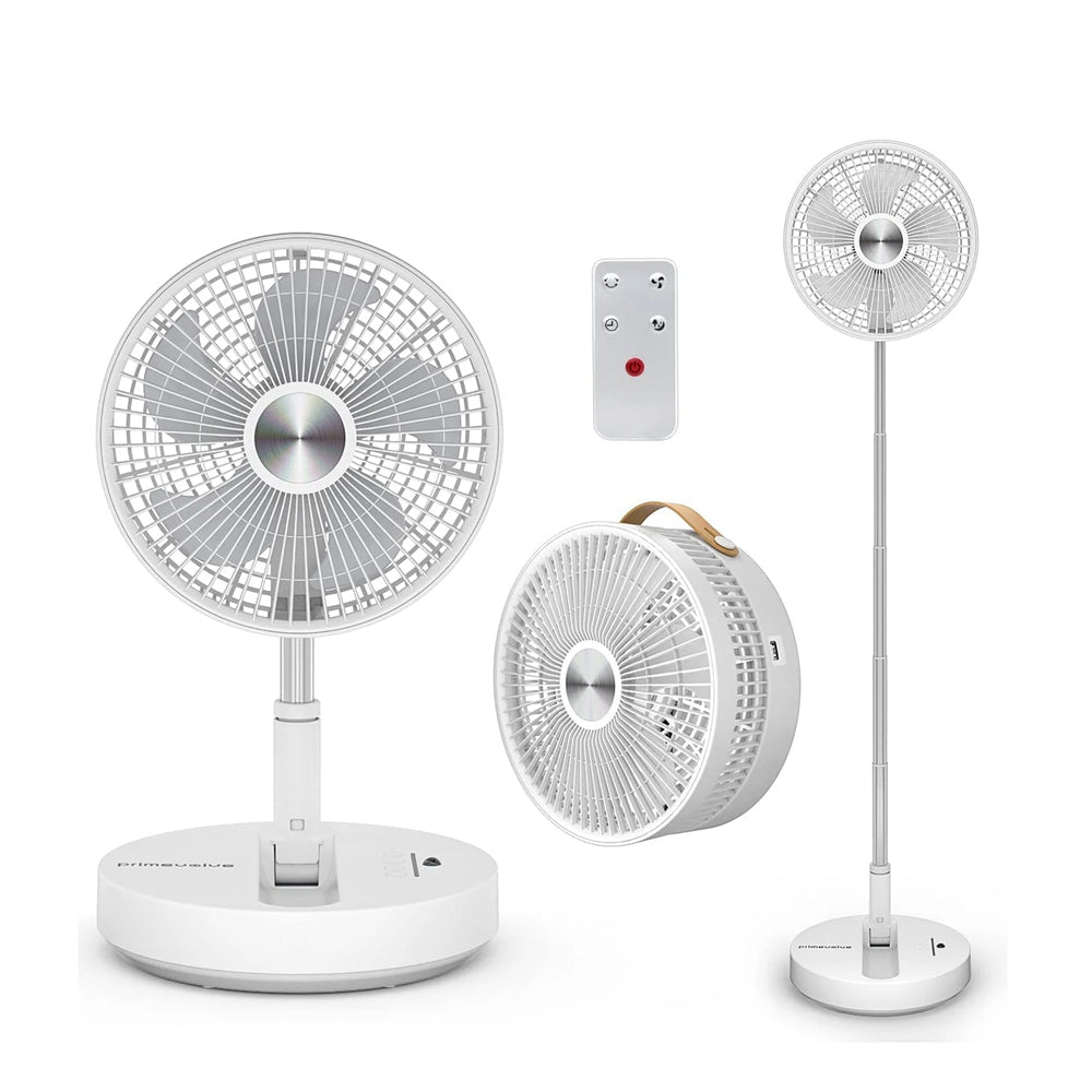 (10800mAh) Portable Wireless USB Folding Rechargeable Standing Ventilador Cooler Fan