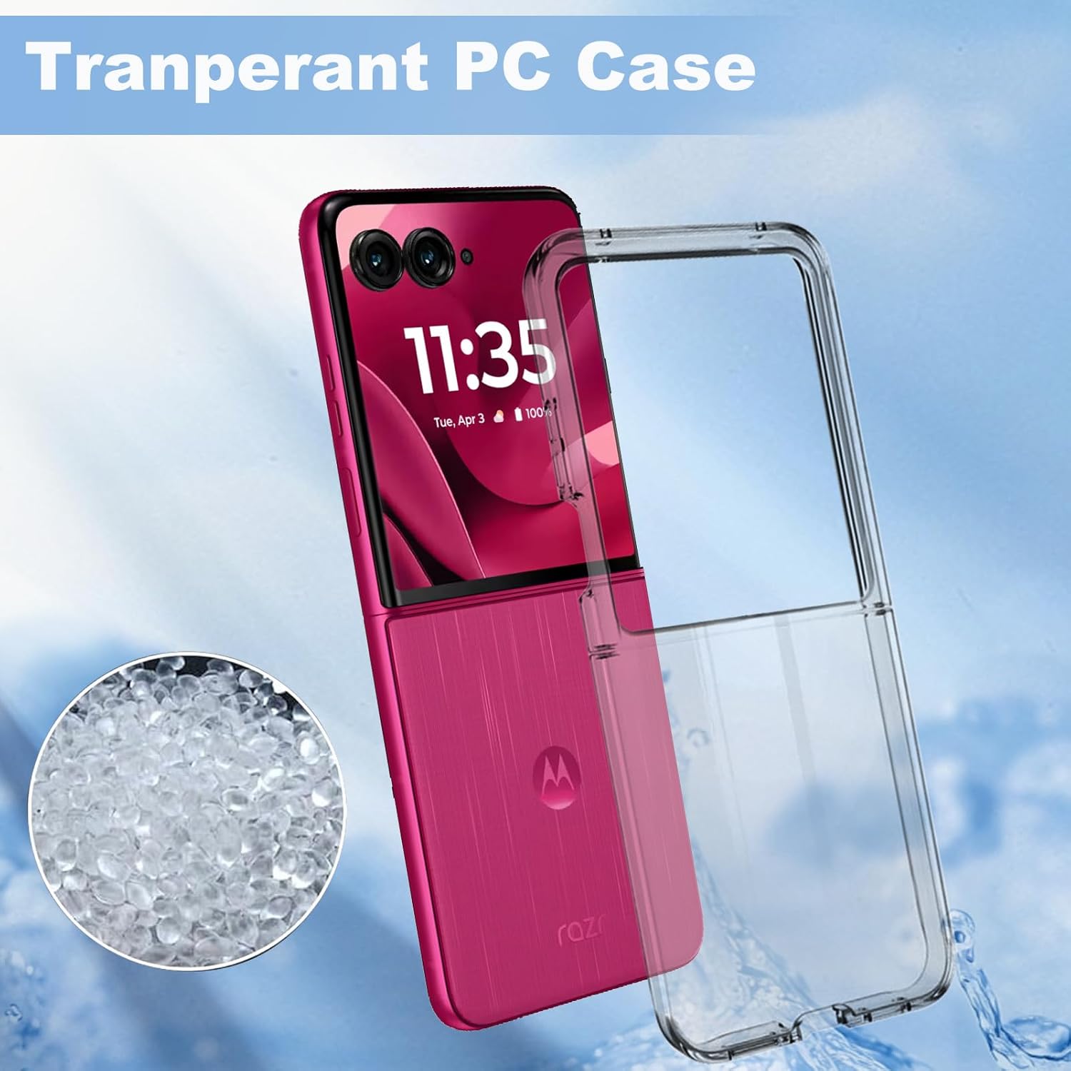 Coque souple en TPU pour Motorola Moto Razr Ultra (2025)
