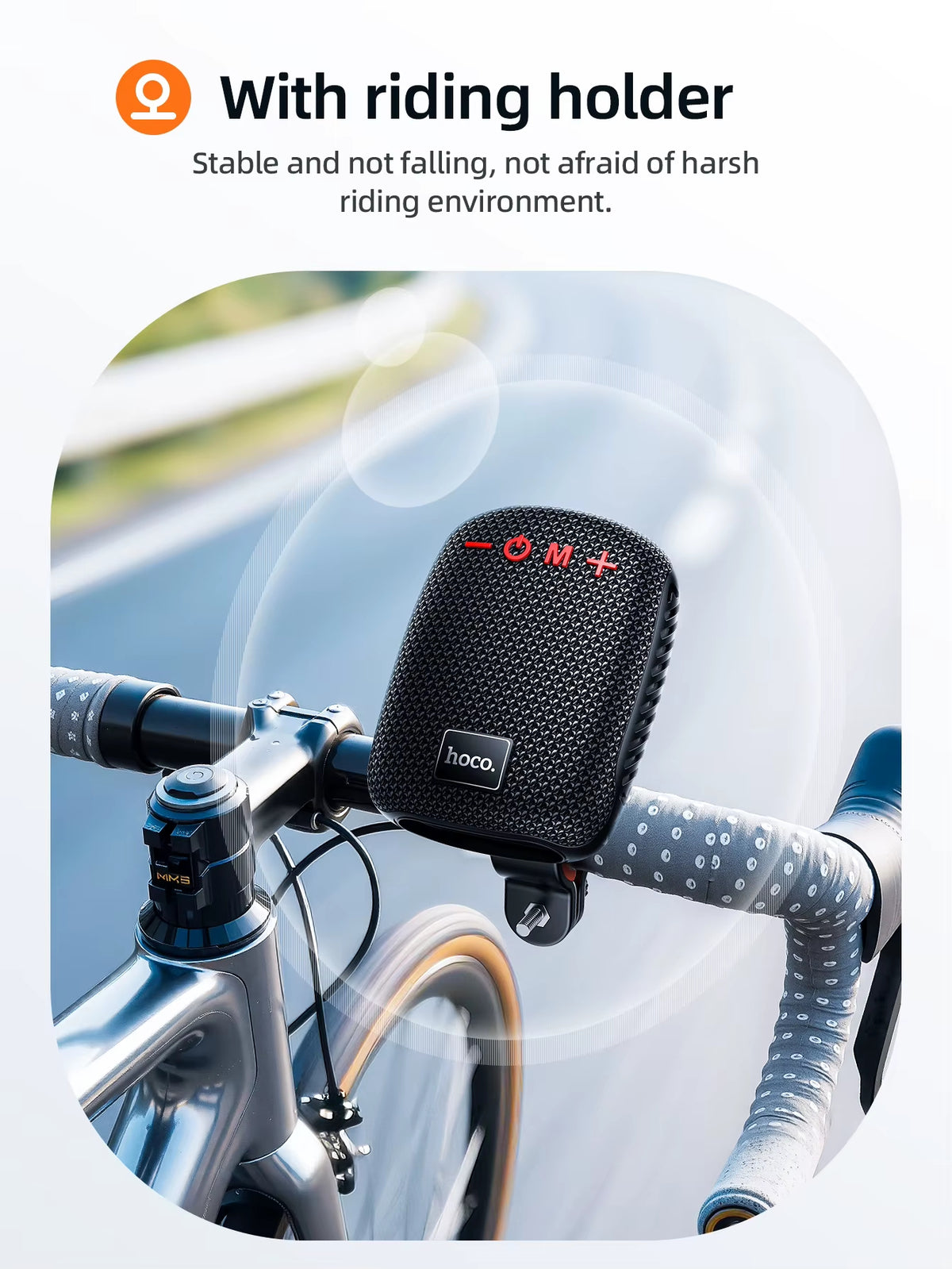 Enceinte stéréo portable sans fil Bluetooth pour le sport, son riche