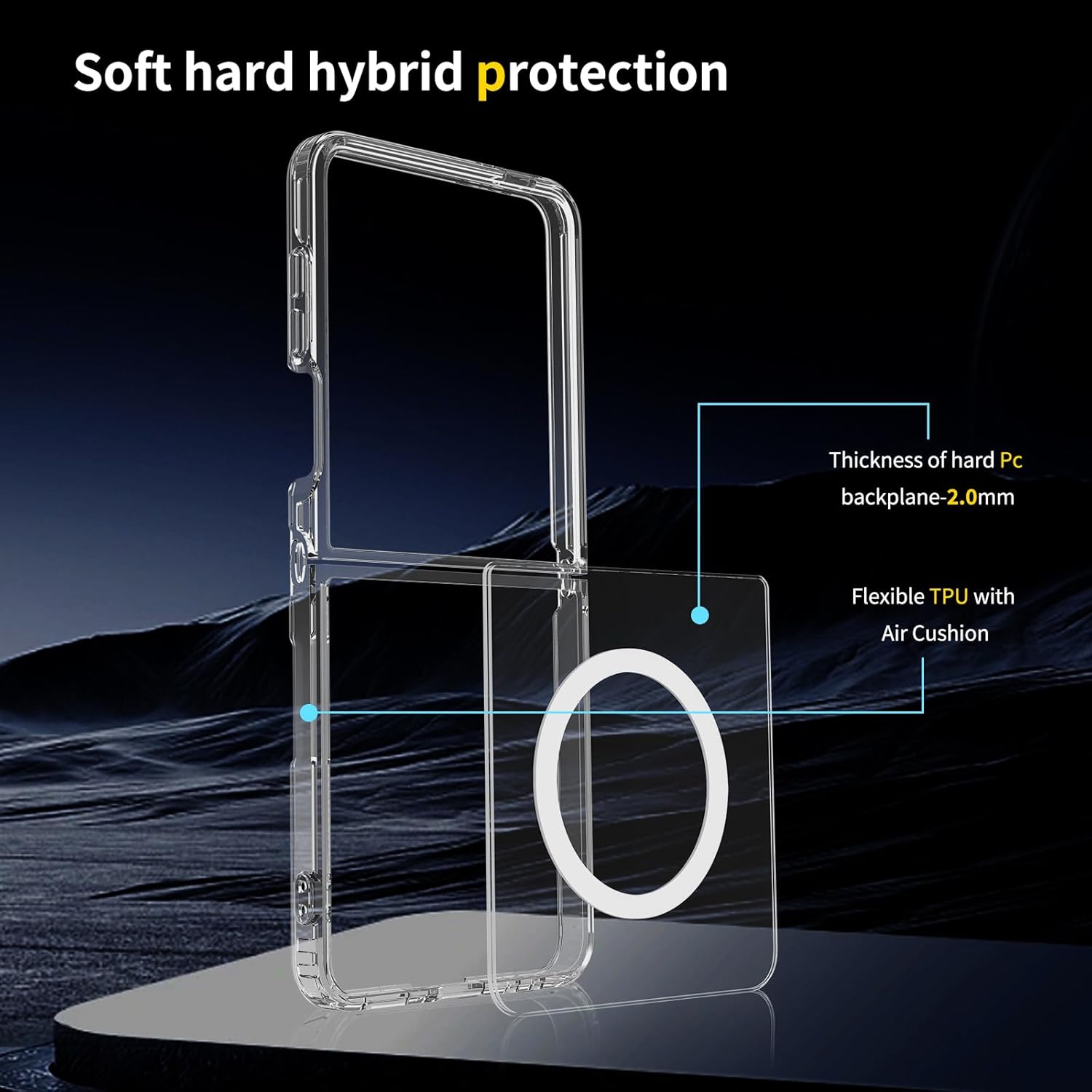 Magnetic MagSafe Case for Samsung Galaxy Z Flip 7