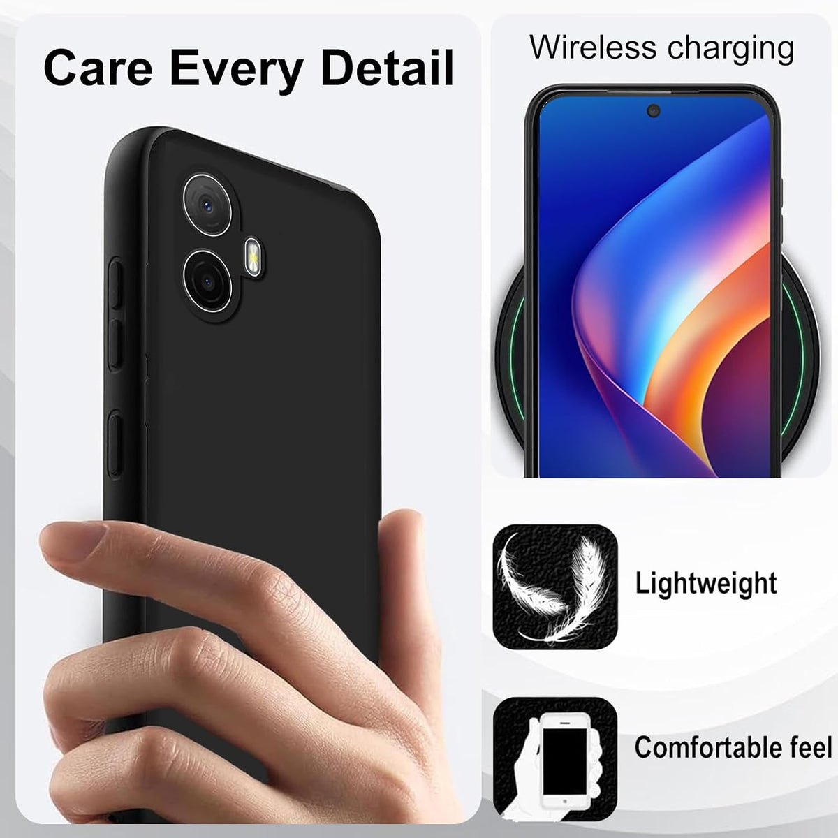 Soft TPU Case for TCL K70 XE
