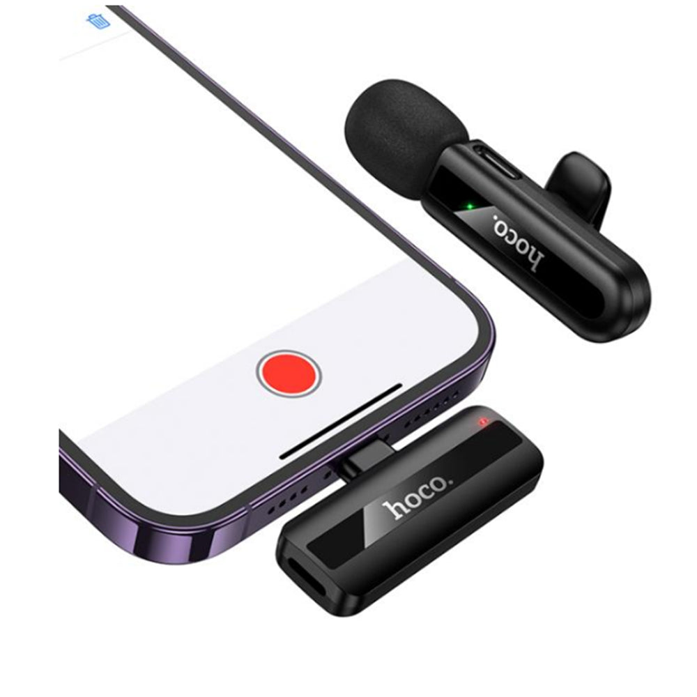 Wireless Lavalier Digital Microphone with Noise Reduction