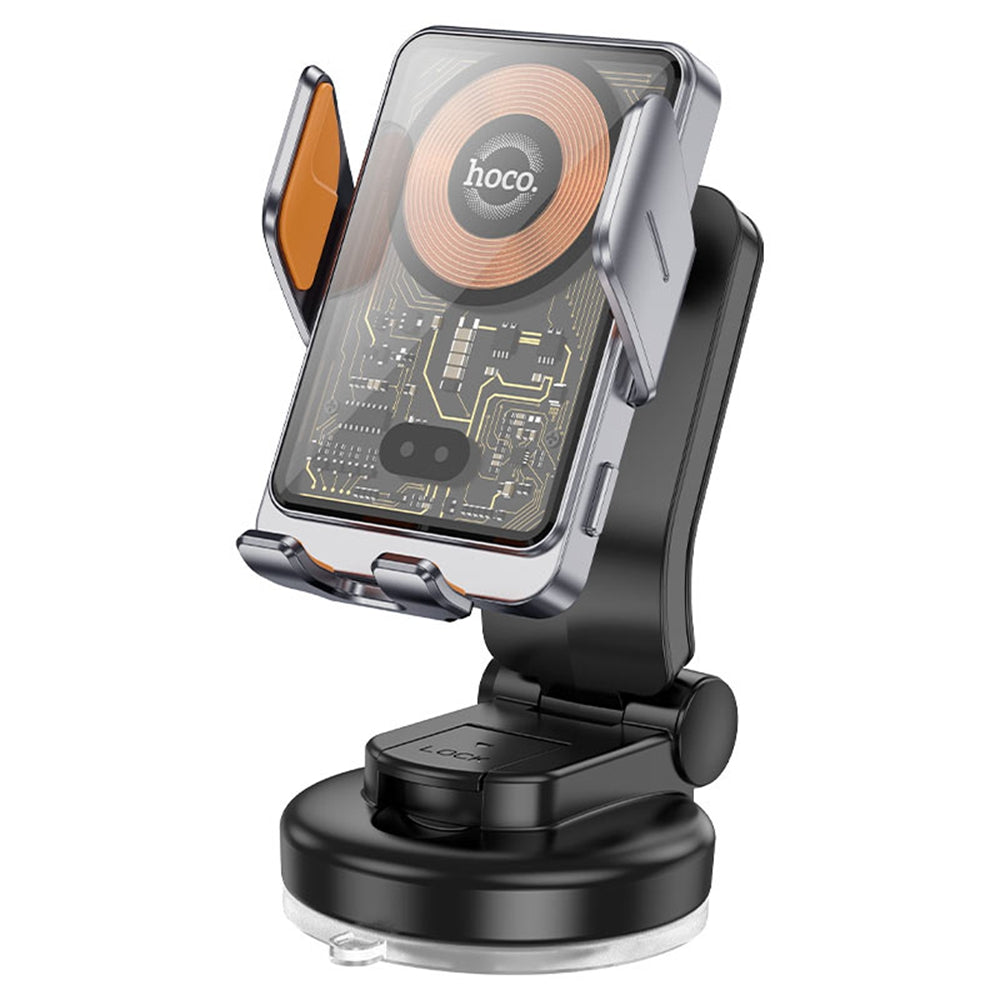 (15W) Magnetic MagSafe Fast Charging Wireless Charger Dashboard Mount Car Cell Phone Holder