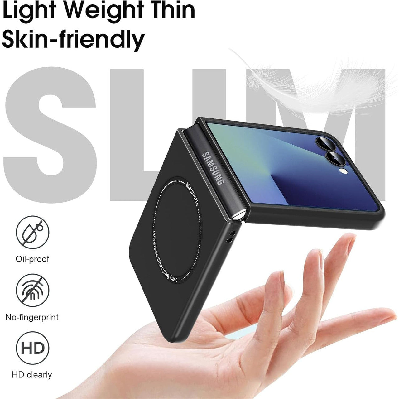Magnetic MagSafe Case for Samsung Galaxy Z Flip 7