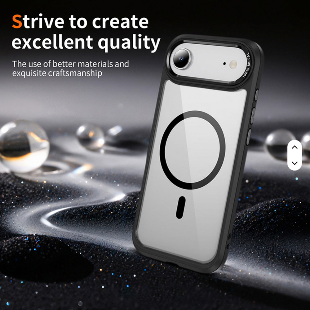 Coque hybride transparente MagSafe pour iPhone 17 Air