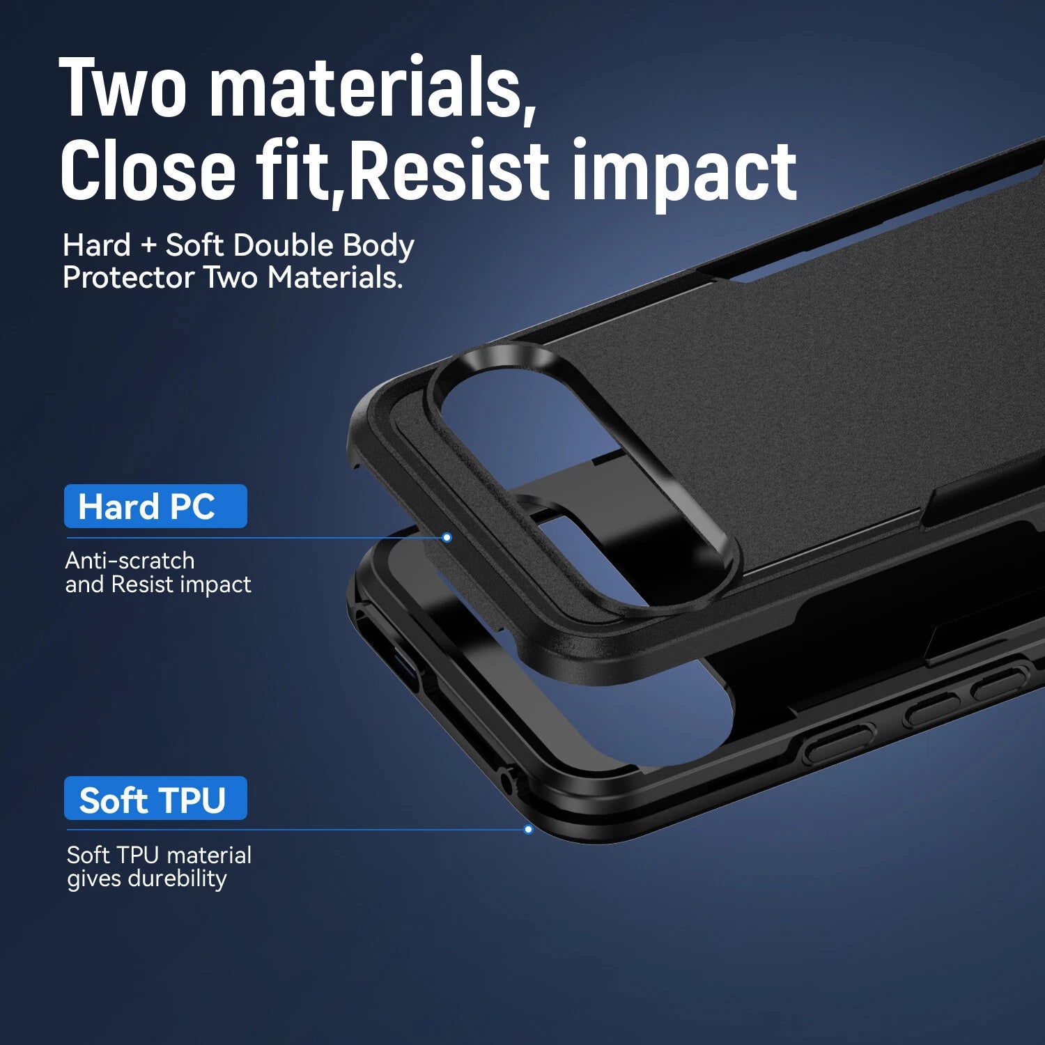 Coque hybride fine pour Google Pixel 10/10 Pro