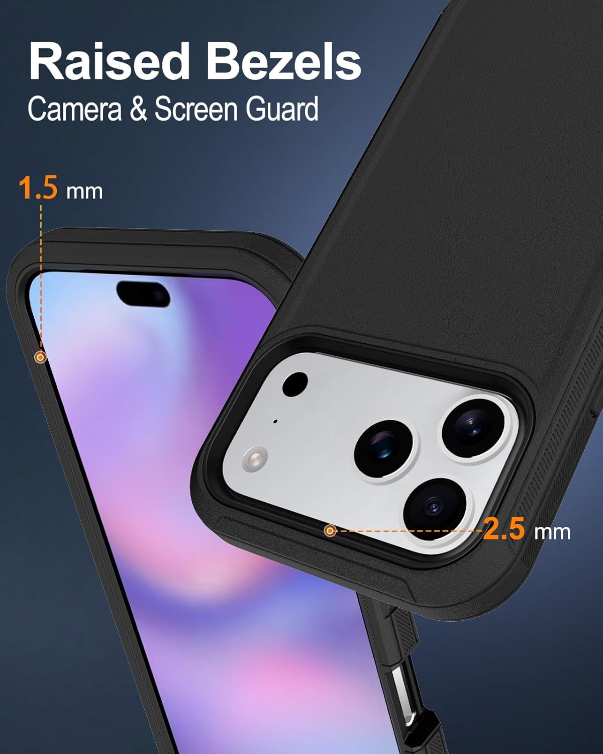 Shockproof Defender Case for iPhone 17 Pro