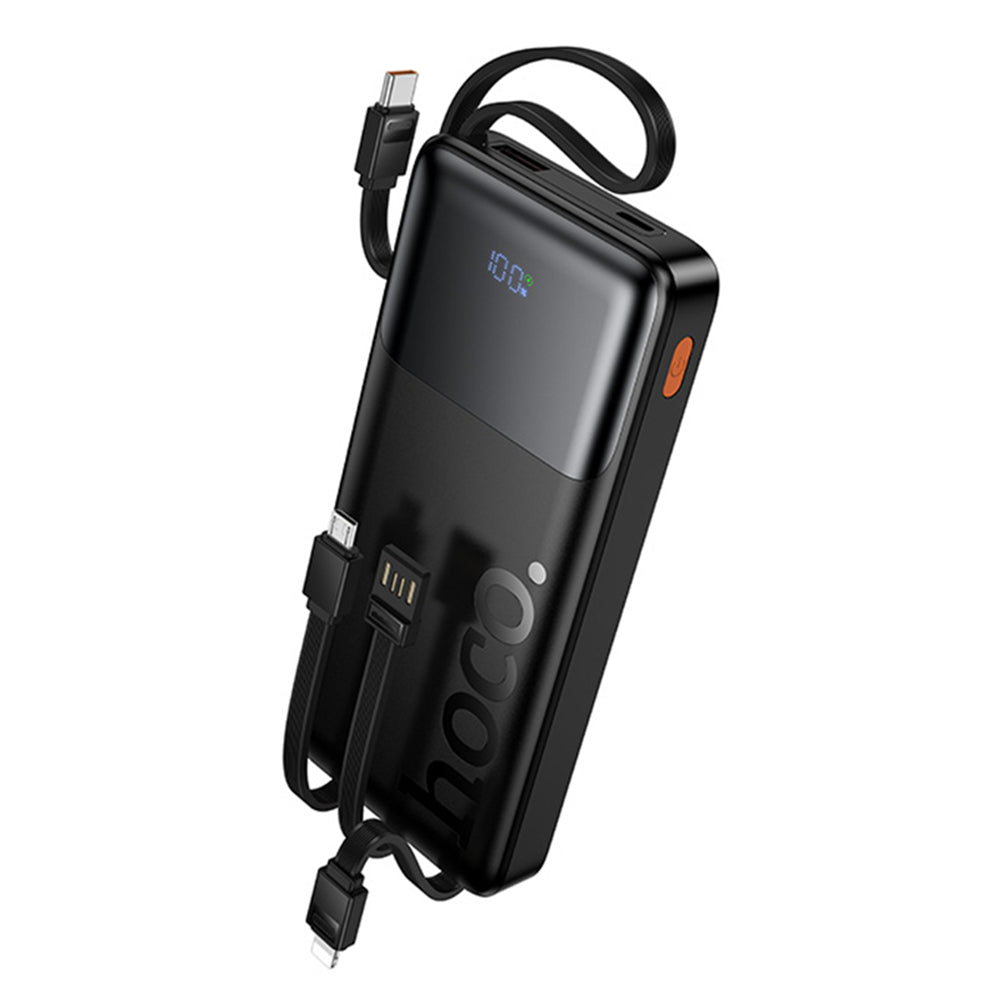 (10000mAh) External Battery Charger Portable Power Bank & UBS-C USB-A Micro USB Lightning Cables