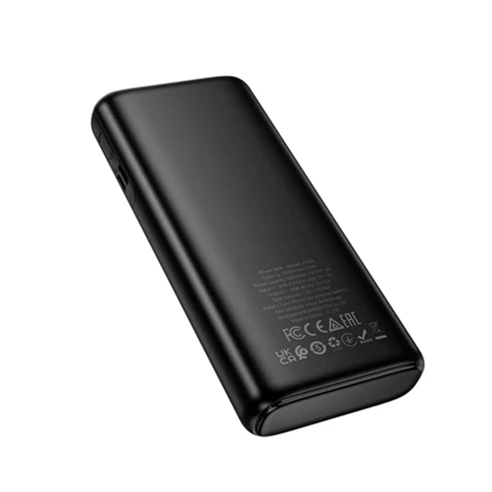 (10000mAh) Mirco USB USB C External Battery Charger Portable Power Bank & LED