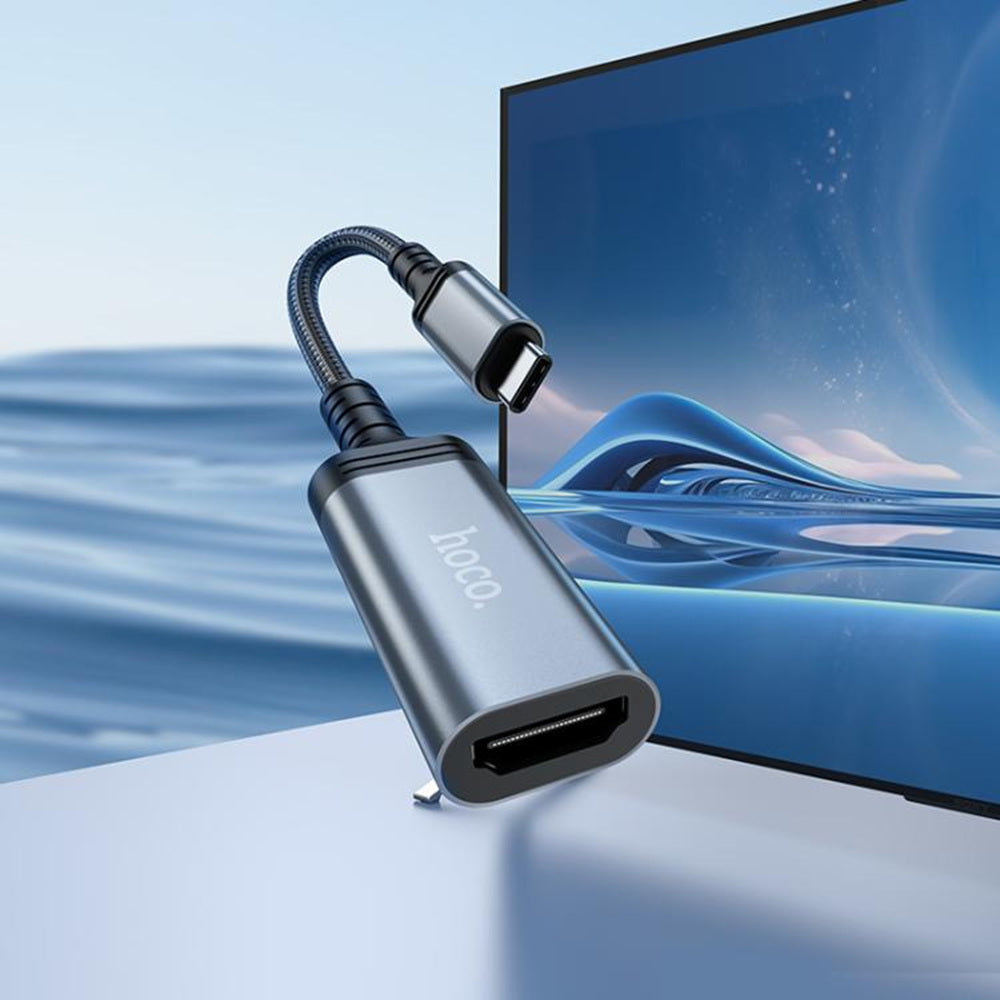 USB-C Male to HDMI Female 4K HDTV Screen Mirroring Adapter Cable