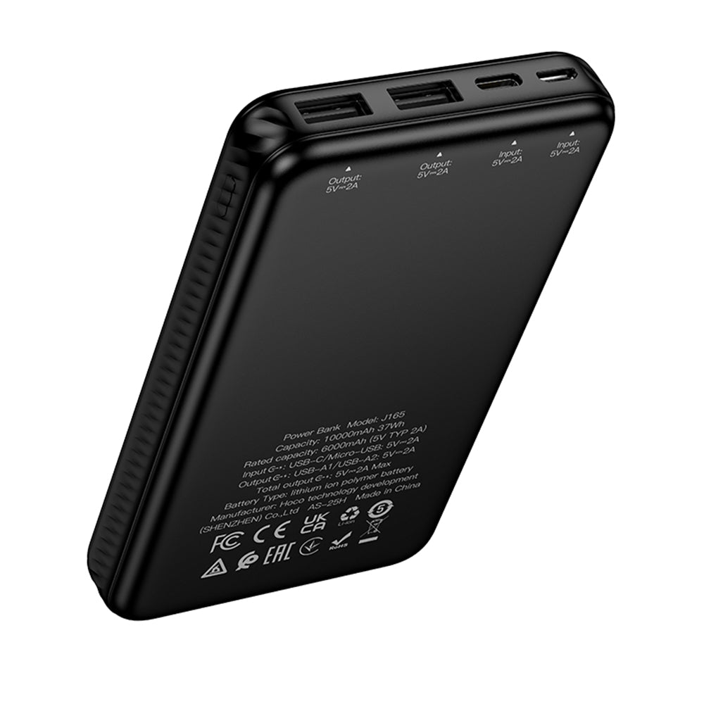 (10000mAh) USB-C Micro USB External Battery Charger Portable Power Bank