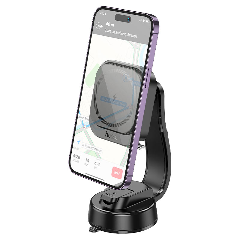 (15W) Magnetic MagSafe Fast Charging Wireless Charger Dashboard Mount Car Cell Phone Holder