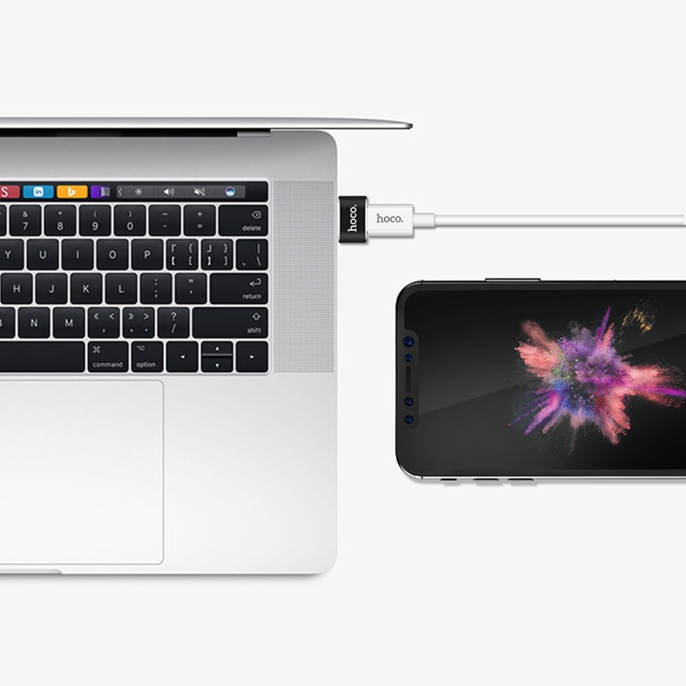 USB-A Male to USB-C Female Charging Data Transfer OTG Convertor Adapter