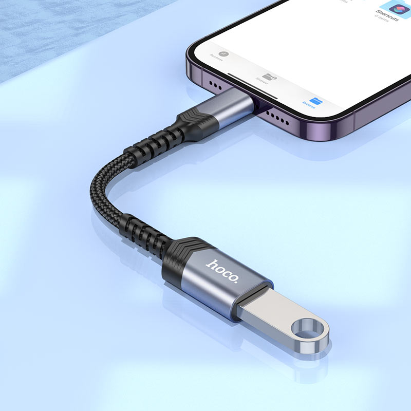 USB-C / Lightning Male to USB-A 3.0 Female OTG Adapter Connector Converter