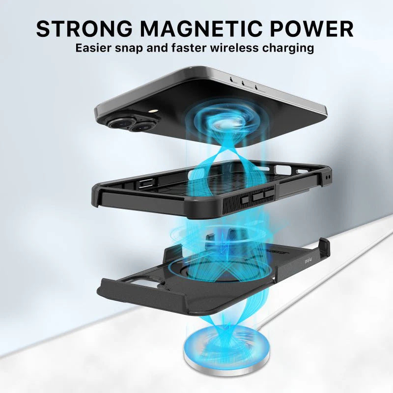 Slim Hybrid Magnetic MagSafe Case for iPhone 16
