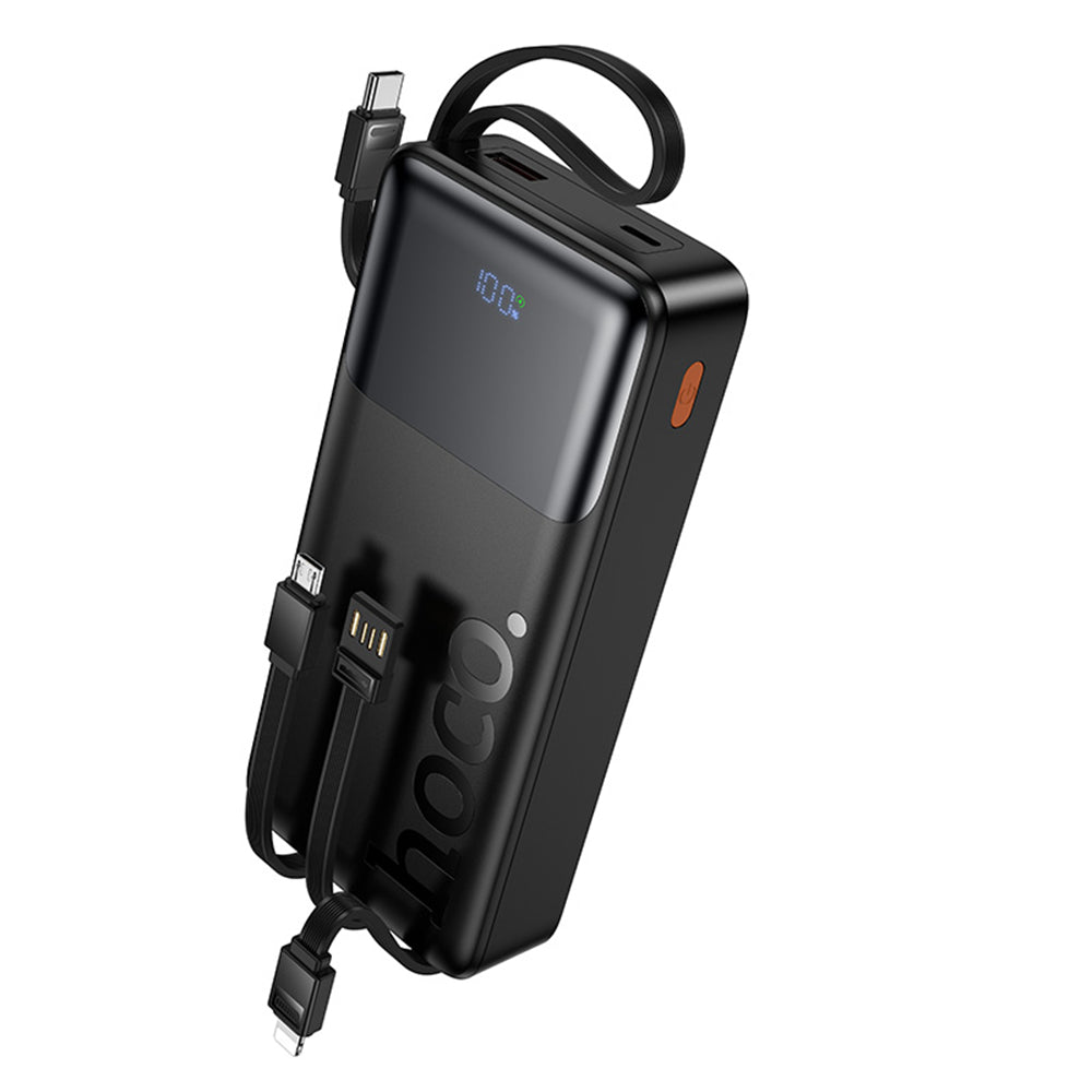 (20000mAh) External Battery Charger Portable Power Bank & UBS-C USB-A Micro USB Lightning Cables
