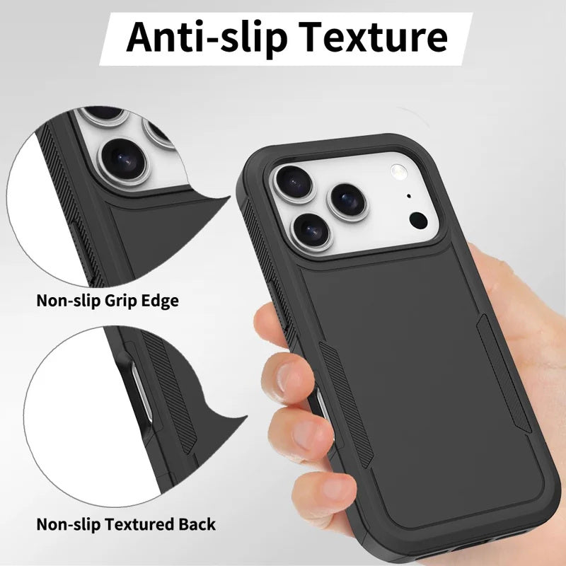 Coque hybride fine pour iPhone 17 Pro