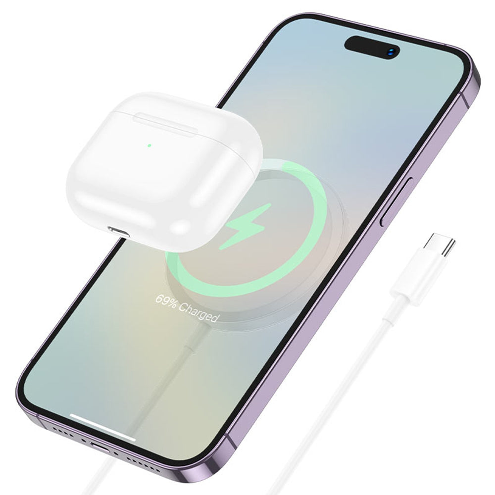 (15W) Magnetic Magsafe Wireless Charger Fast Charging Pad for iPhone AirPods