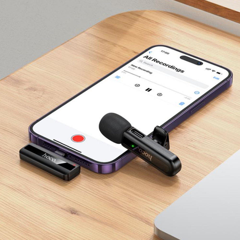 Wireless Lavalier Digital Microphone with Noise Reduction