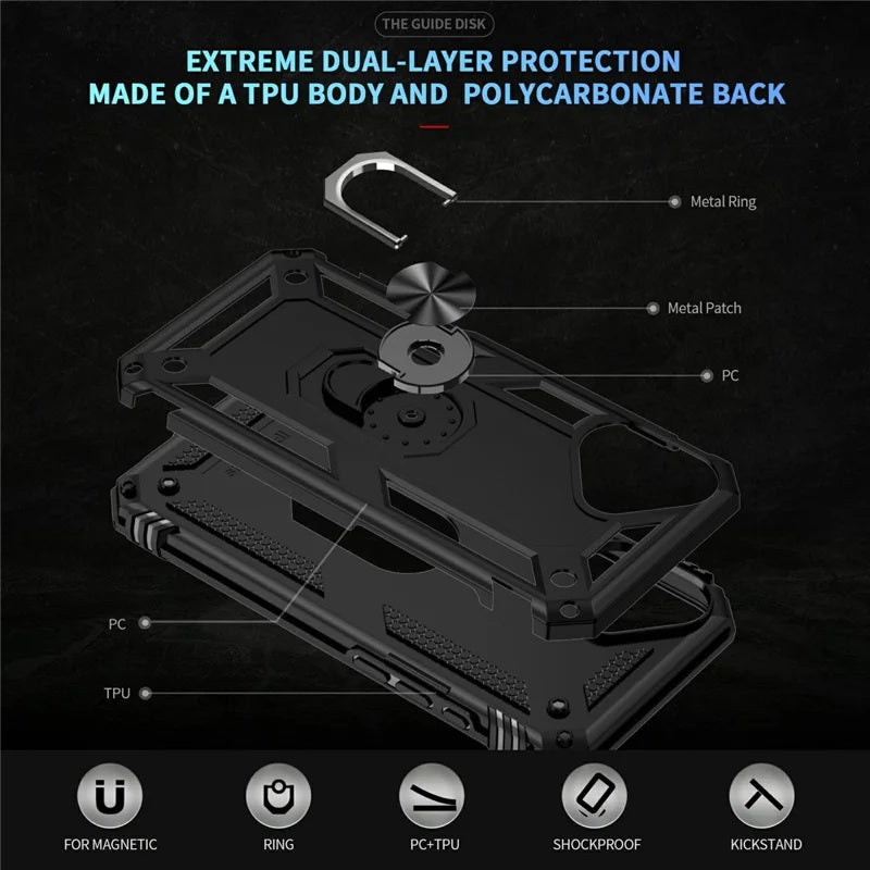 Coque hybride Ring pour iPhone 17