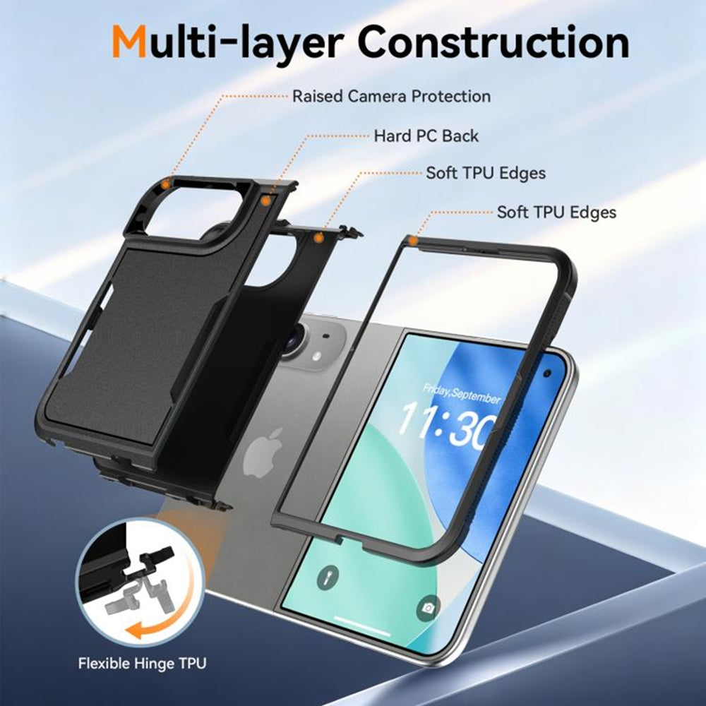 Coque hybride fine pour iPhone 18 Duo