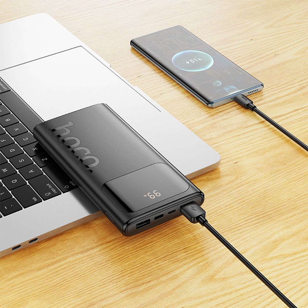 (10000mAh) USB-C Micro USB External Battery Charger Portable Power Bank