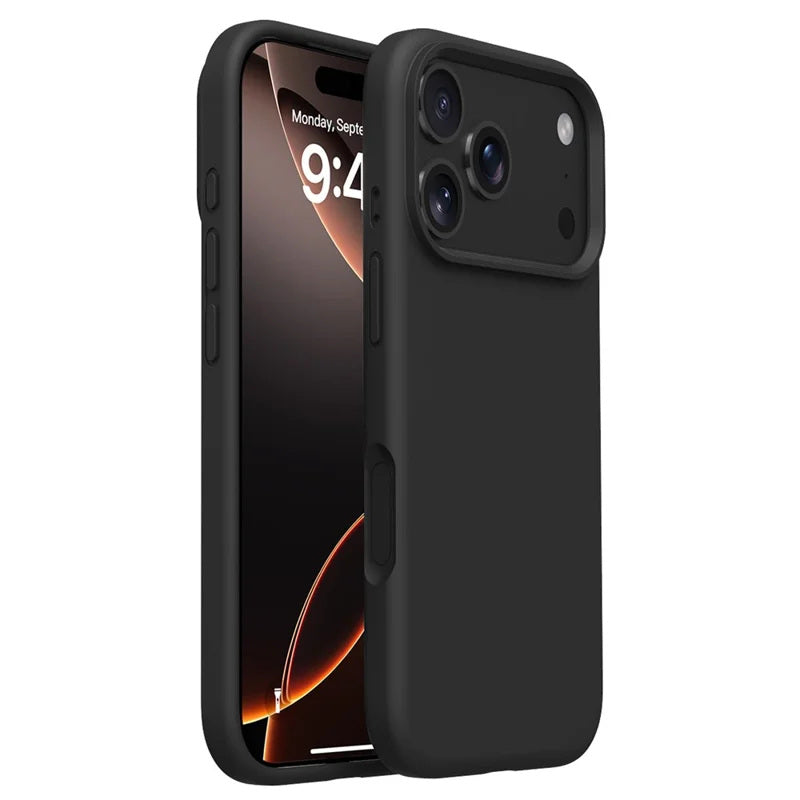 Coque en silicone liquide pour iPhone 17 Pro Max