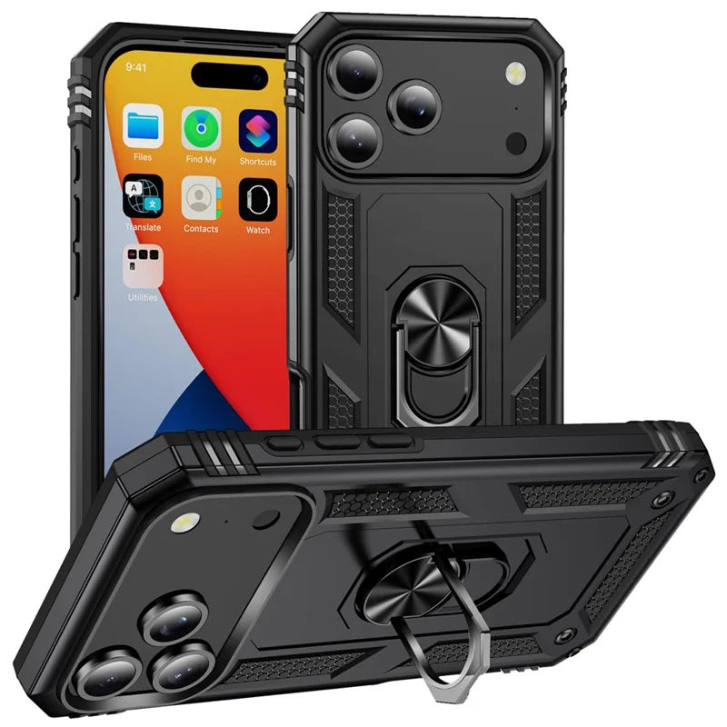 Coque hybride Ring pour iPhone 17 Pro Max