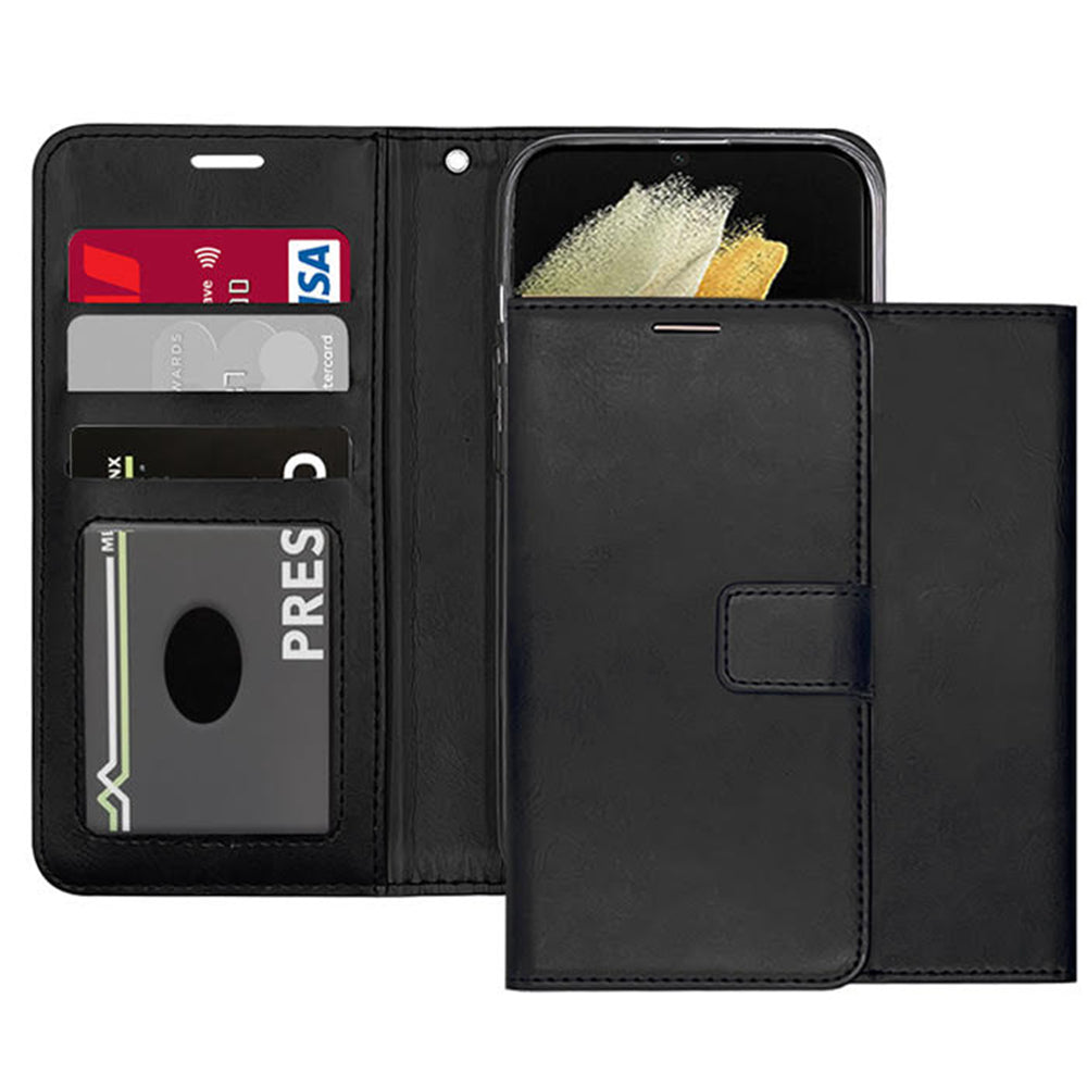 Leather Folio Wallet Case for iPhone 17 Pro Max