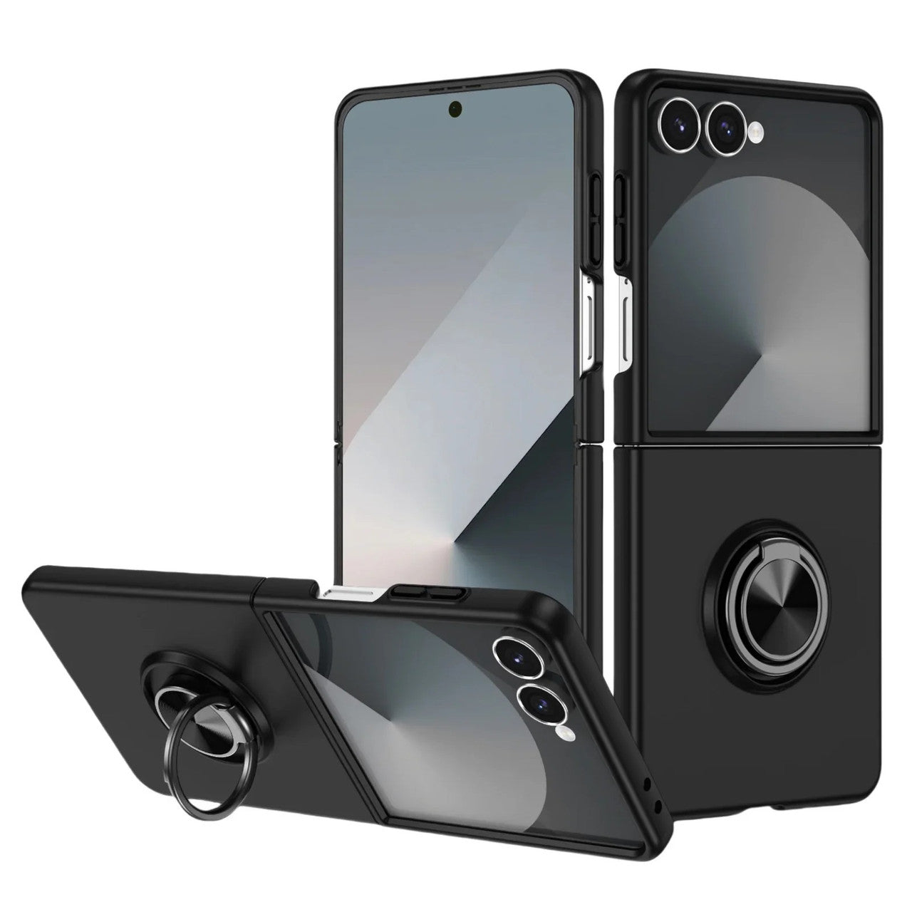 Coque hybride magnétique invisible pour Samsung Galaxy Z Flip 7