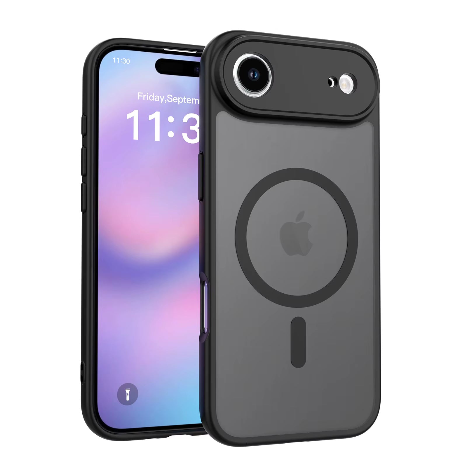 Coque hybride magnétique mate MagSafe pour iPhone 17 Air