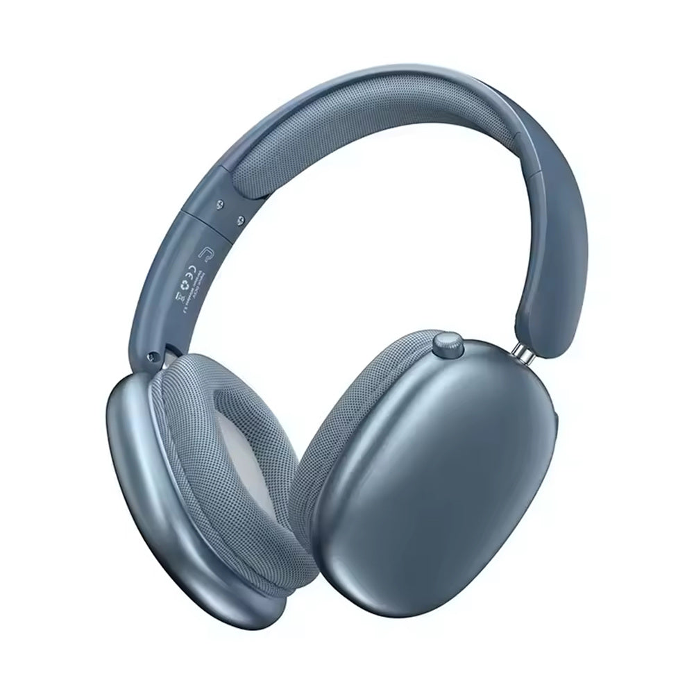 Casque stéréo supra-auriculaire sans fil Bluetooth avec basses puissantes