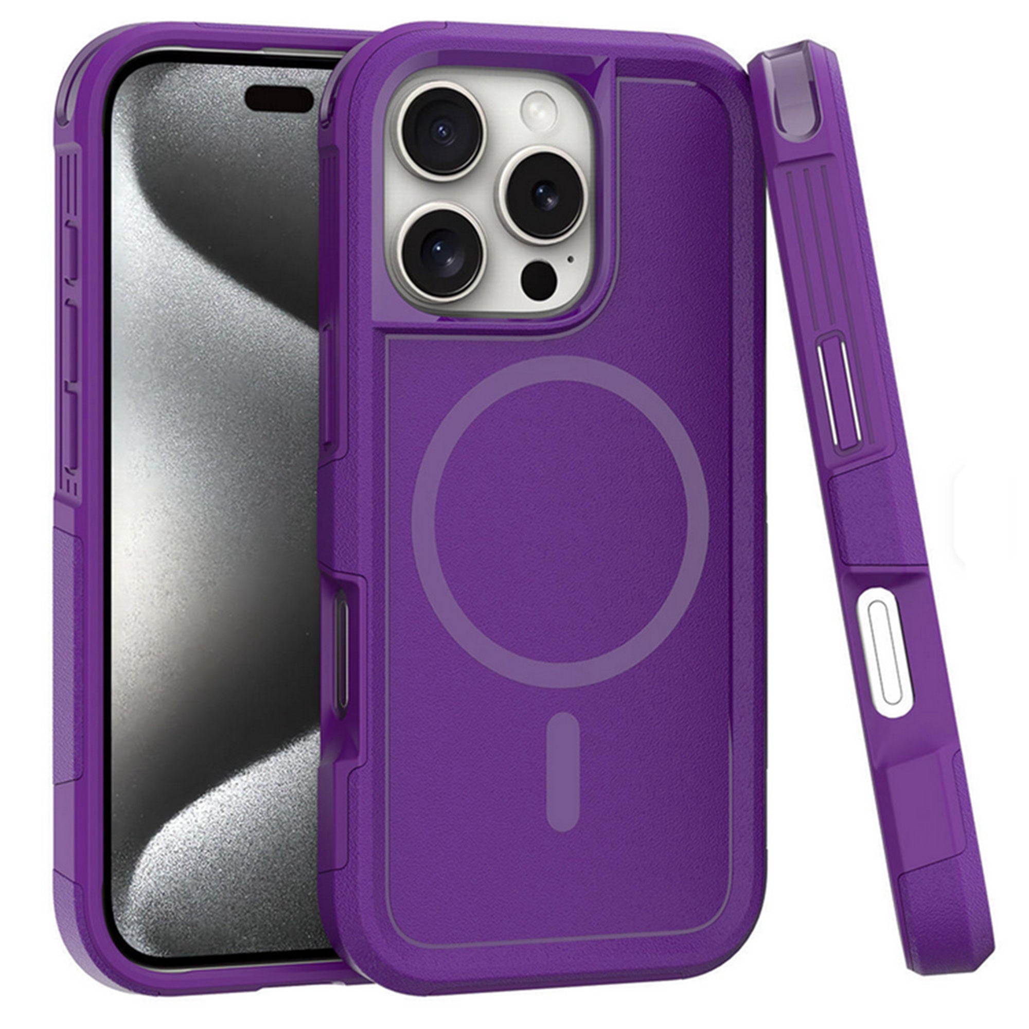 Slim Hybrid Magnetic MagSafe Case for iPhone 16 Pro