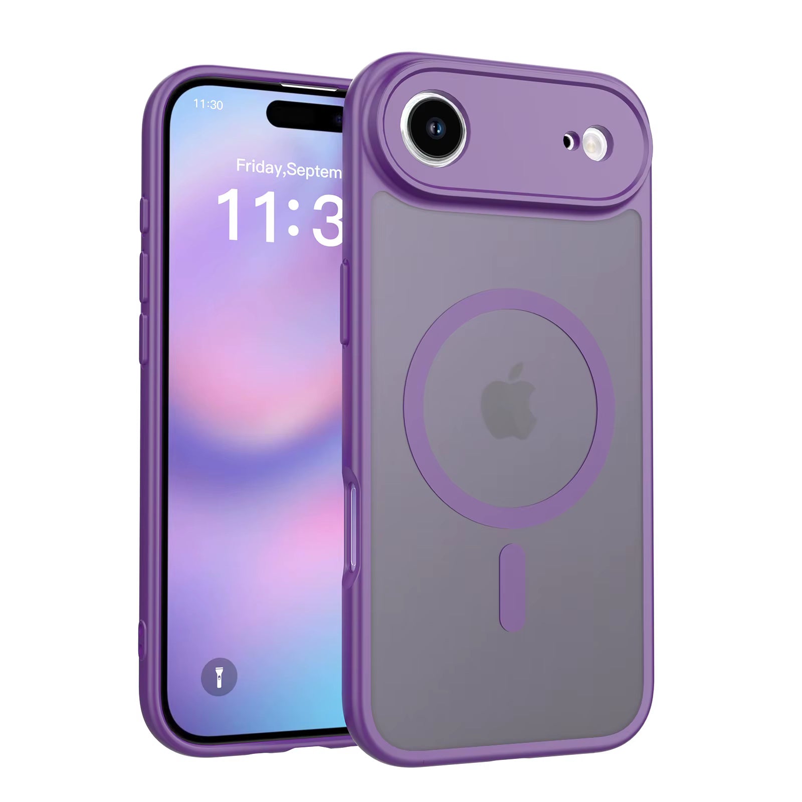 Coque hybride magnétique mate MagSafe pour iPhone 17 Air