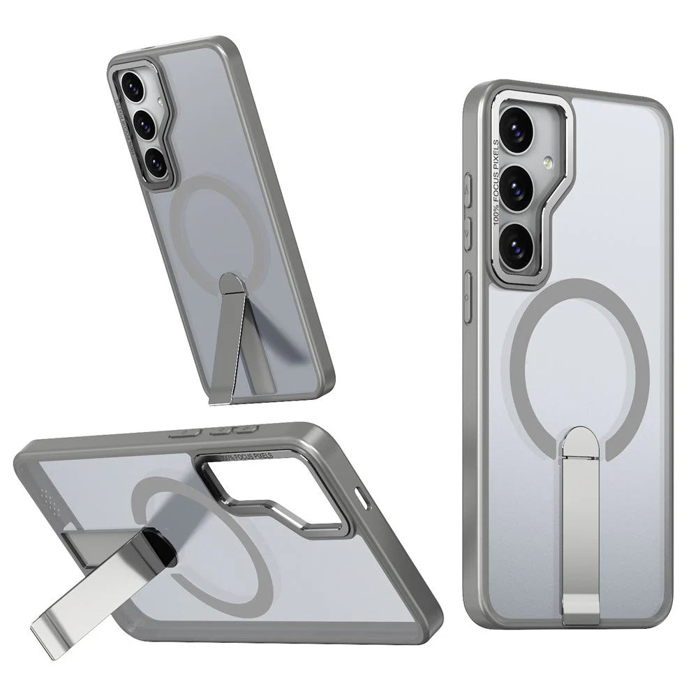 Magnetic MagSafe Case with Kickstand for Samsung Galaxy S25 FE