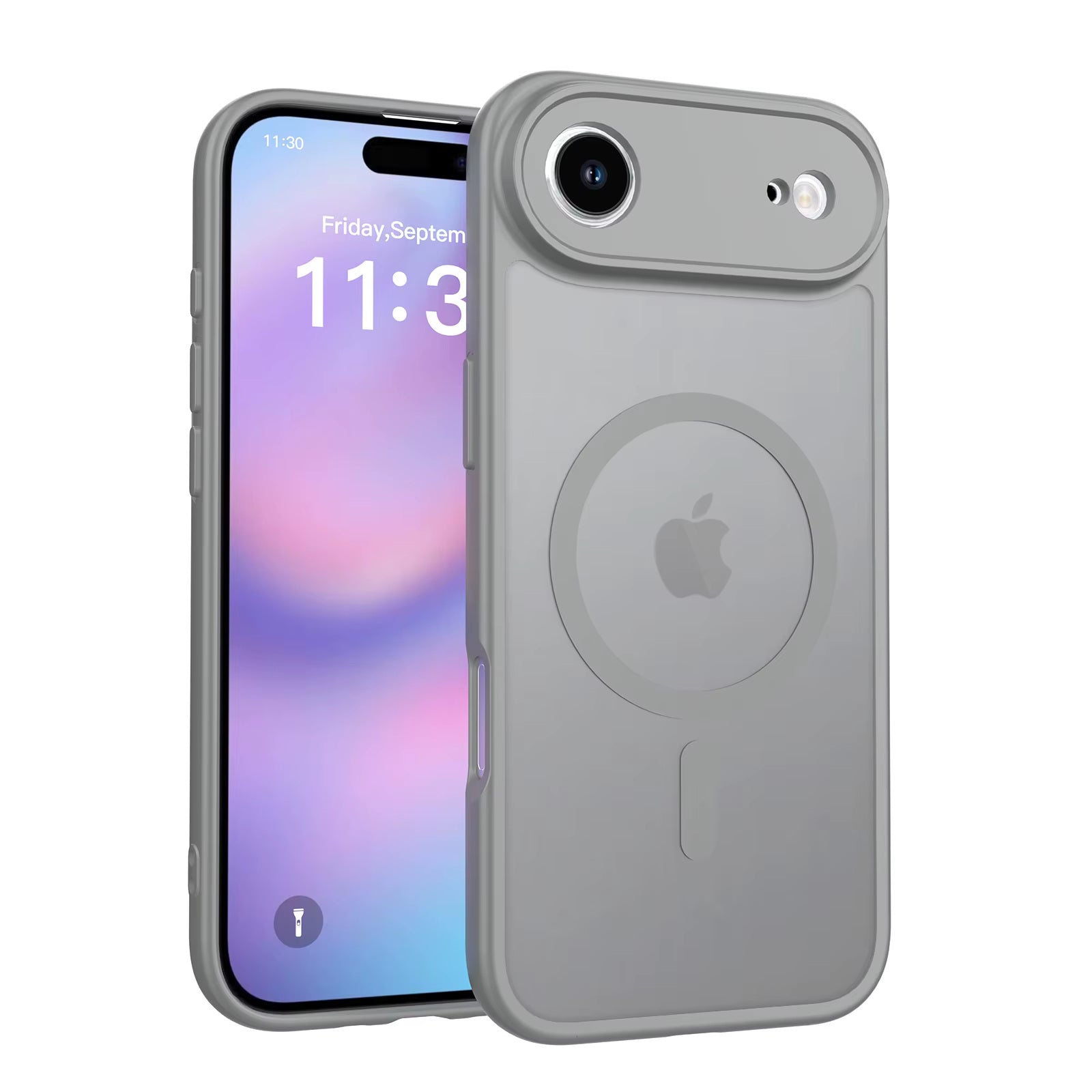 Coque hybride magnétique mate MagSafe pour iPhone 17 Air