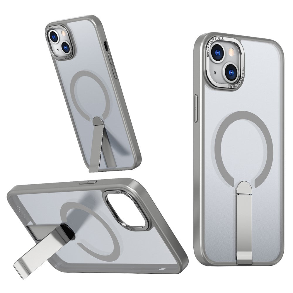 Magnetic MagSafe Case with Kickstand for iPhone 15