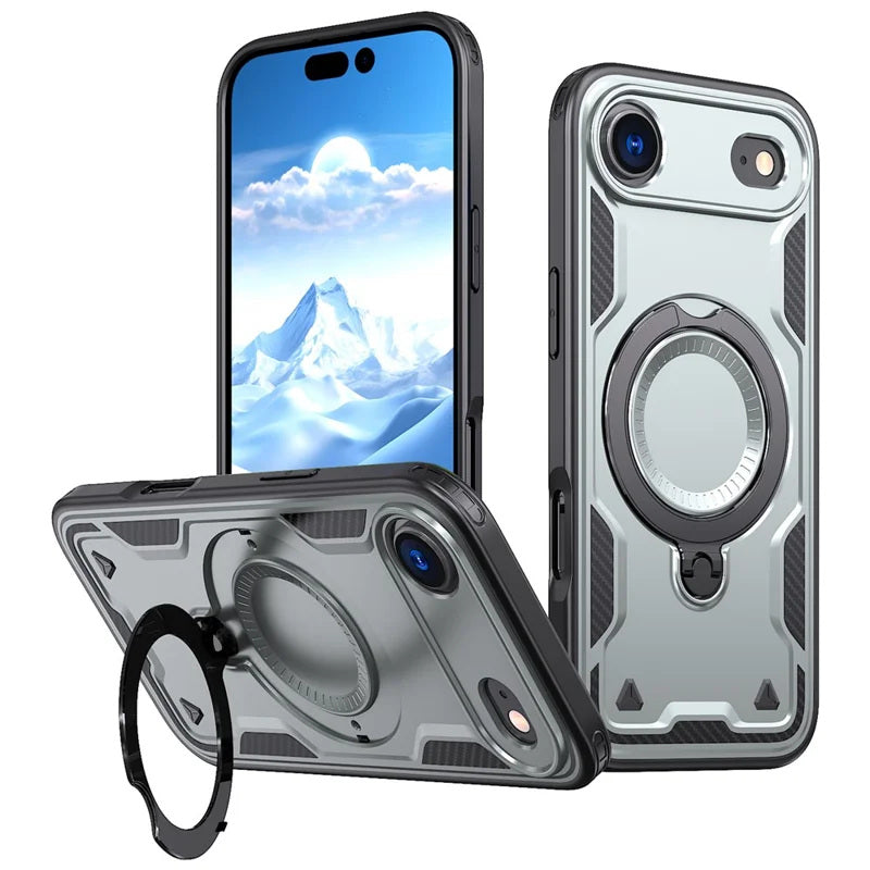 Coque antichoc avec anneau de support Magsafe pour iPhone 17 Air