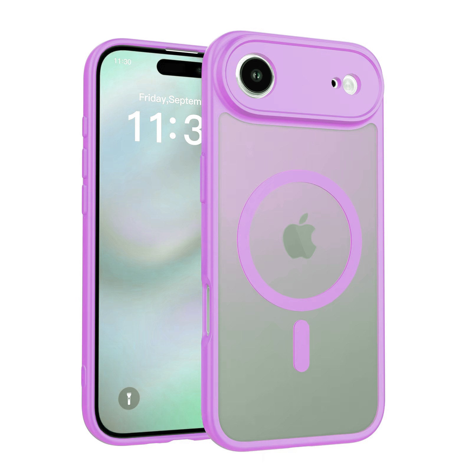 Coque hybride magnétique mate MagSafe pour iPhone 17 Air