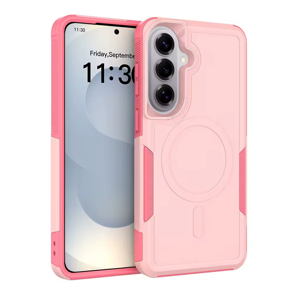 Slim Hybrid Magnetic MagSafe Case for Samsung Galaxy S25 FE