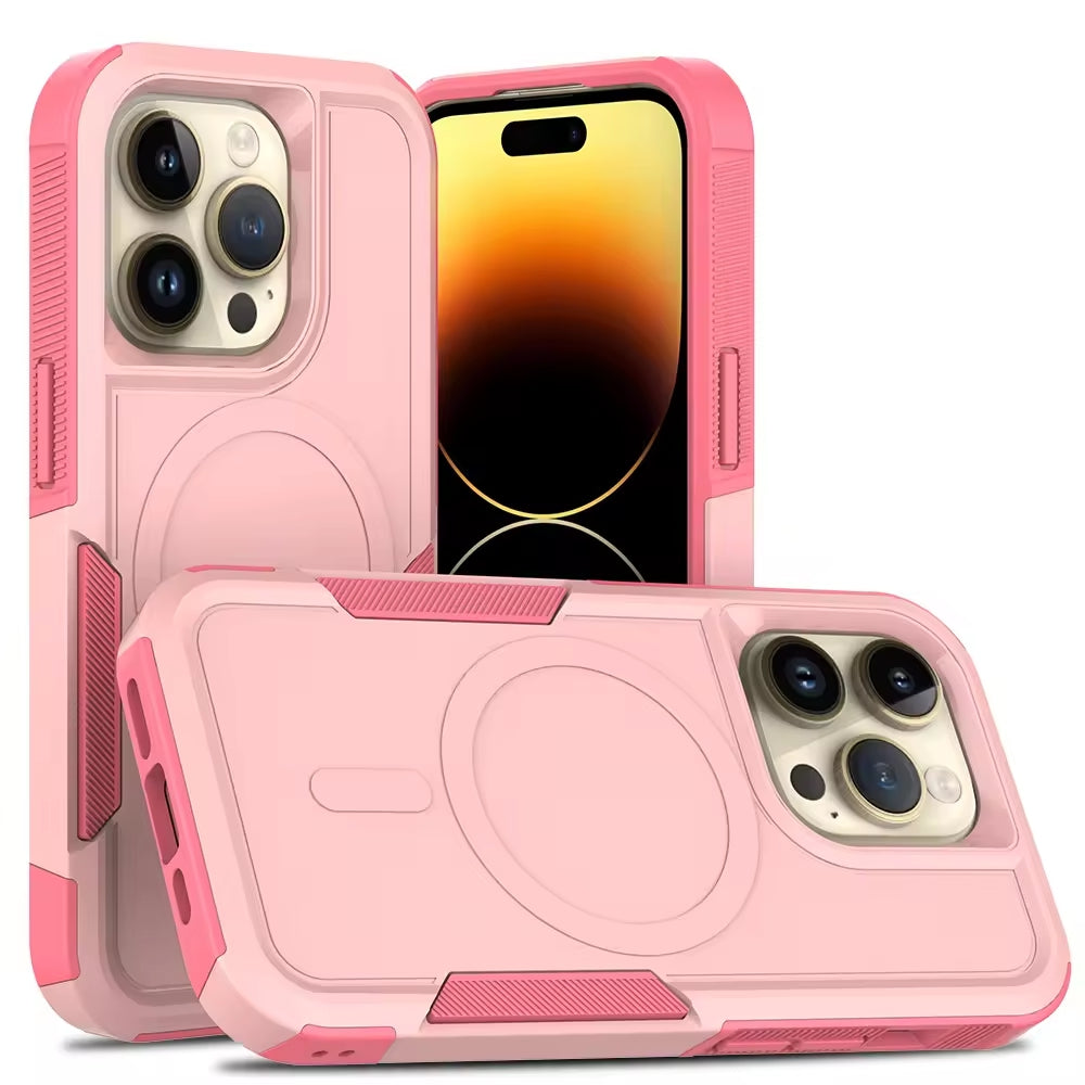 Slim Hybrid Magnetic MagSafe Case for iPhone 16 Pro