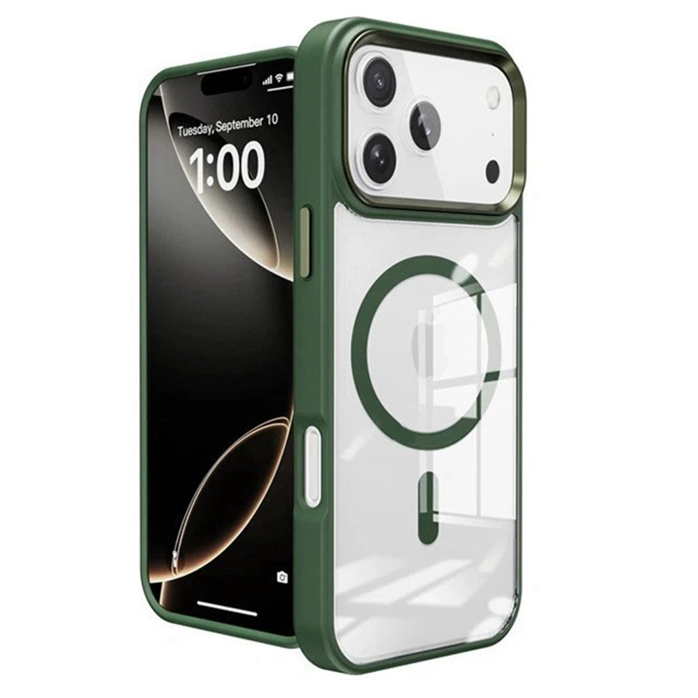 Coque hybride transparente MagSafe pour iPhone 17 Pro Max