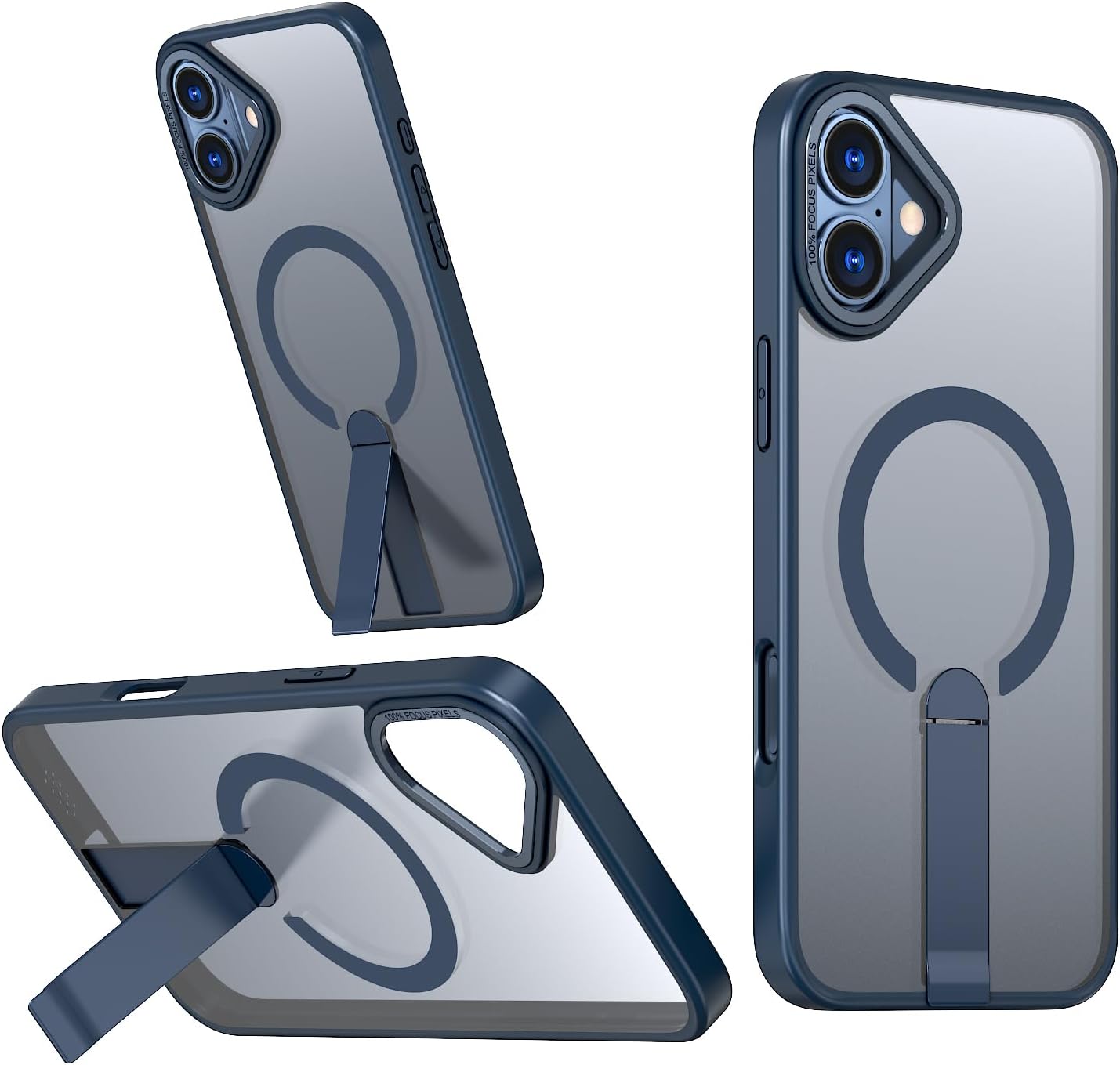 Magnetic MagSafe Case with Kickstand for iPhone 17