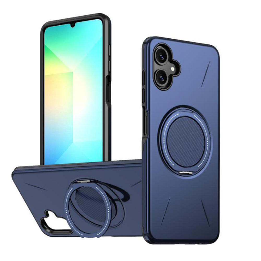 Magnetic MagSafe Ring Case with Rotating Kickstand for Samsung Galaxy A07 / A06