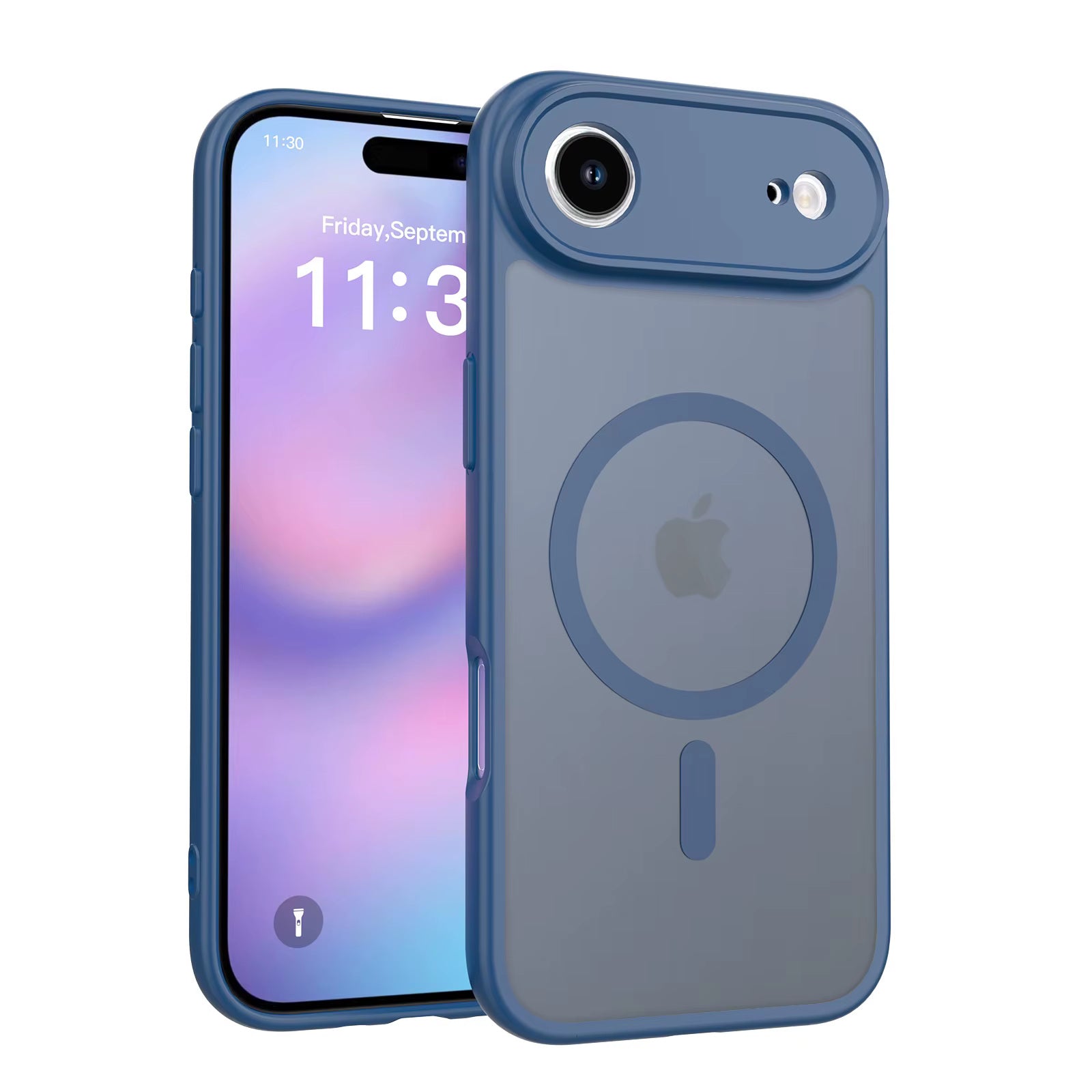 Coque hybride magnétique mate MagSafe pour iPhone 17 Air