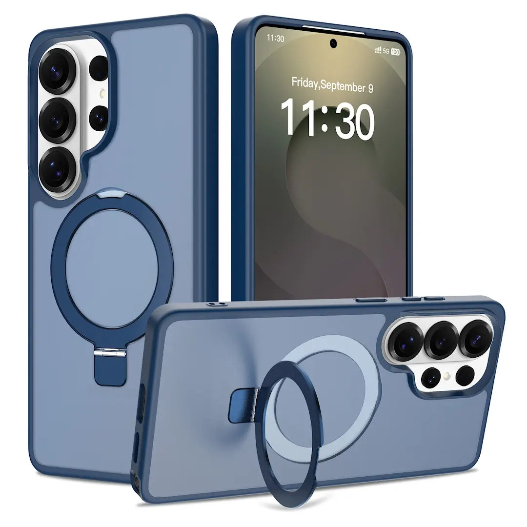Magnetic MagSafe Case with Ring Kickstand for Samsung Galaxy S26 Ultra