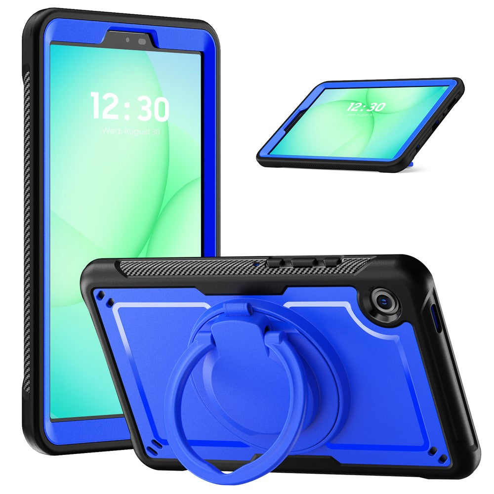 Étui de protection robuste avec anneau pour tablette Samsung Tab A11 / A9 8,7